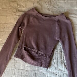 FP Movement by Free People Mauve Long Sleeve Top